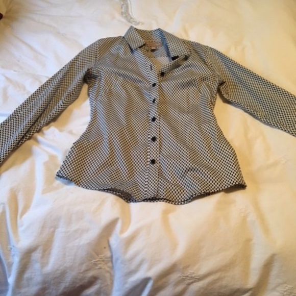 Lot of 2 dress button downs for women Banana Republic/Kennith Cole - Picture 2 of 12